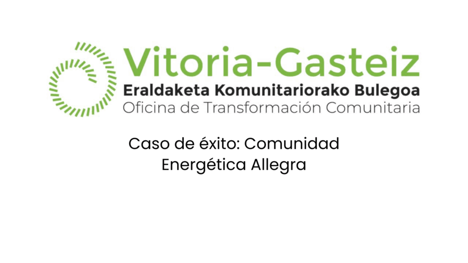 caso de éxito comunidad energética allegra