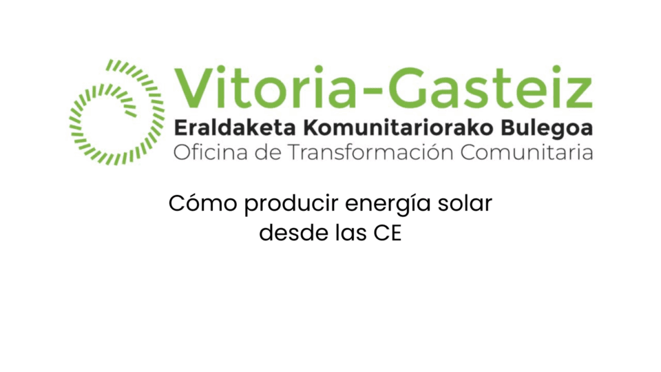 cómo producir energía solar desde las ce