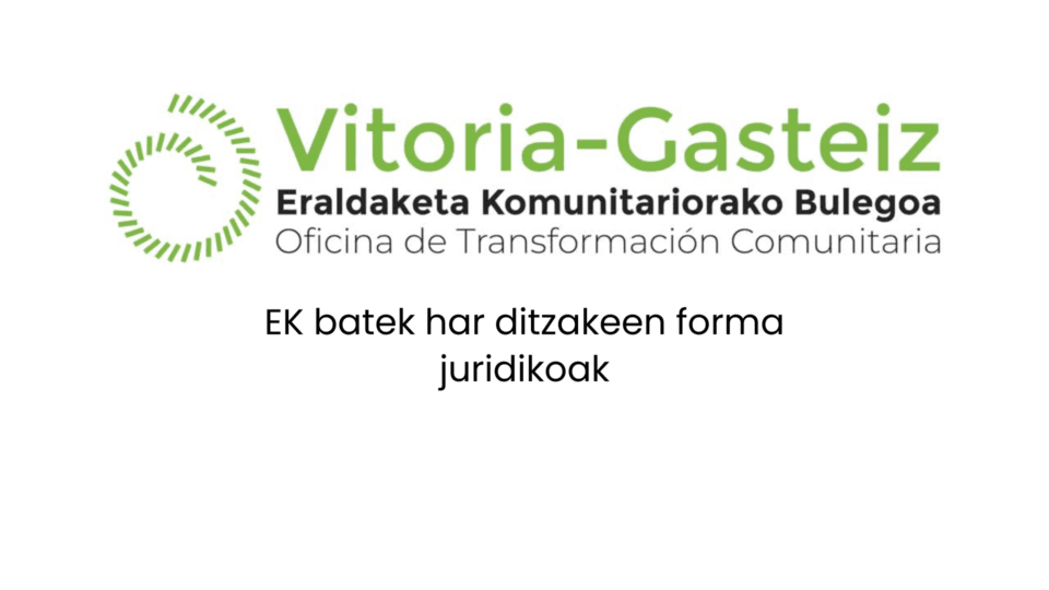 ek batek har ditzakeen forma juridikoak