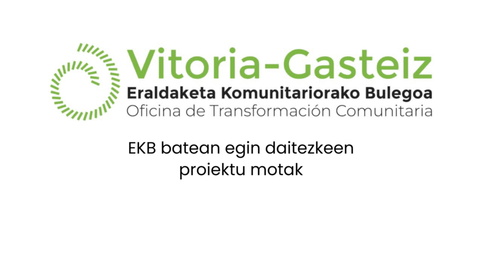 ekb batean egin daitezkeen proiektu motak