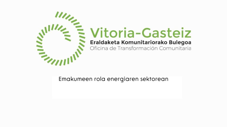 emakumeen rola energiaren sektorean