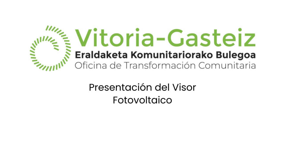 presentación del visor fotovoltaico