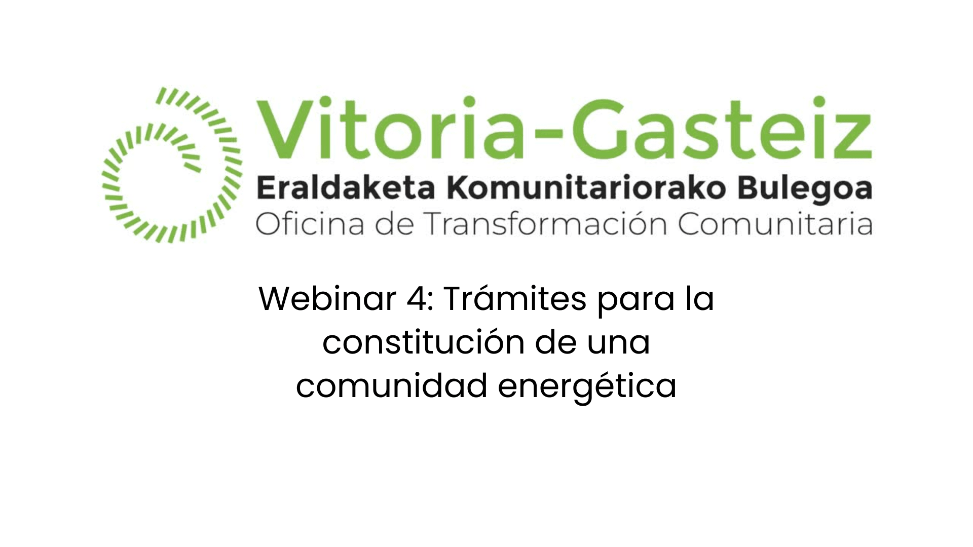 webinar4 trámites para la constitución de una comunidad energética